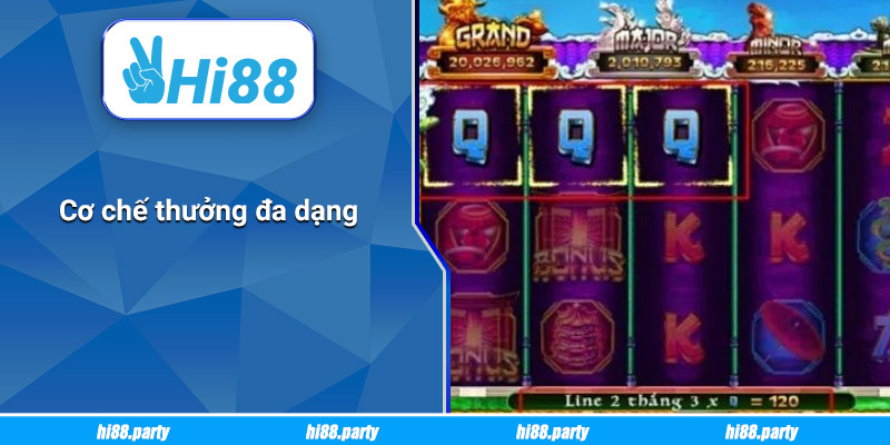 Cơ chế thưởng đa dạng