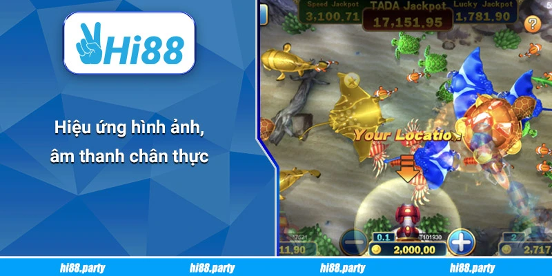 Hiệu ứng hình ảnh, âm thanh chân thực